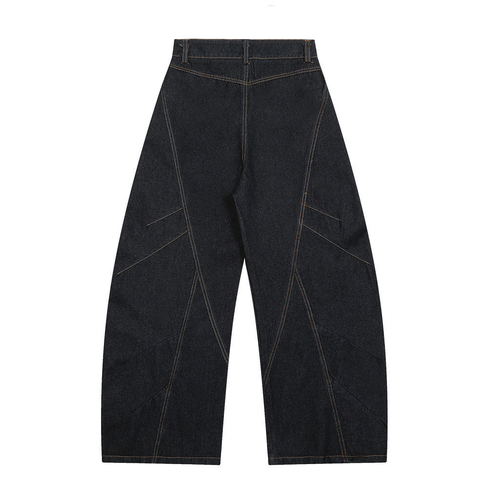 High Street Loose Design Wide Leg Pants