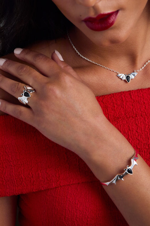 Crystal Bat Cuff