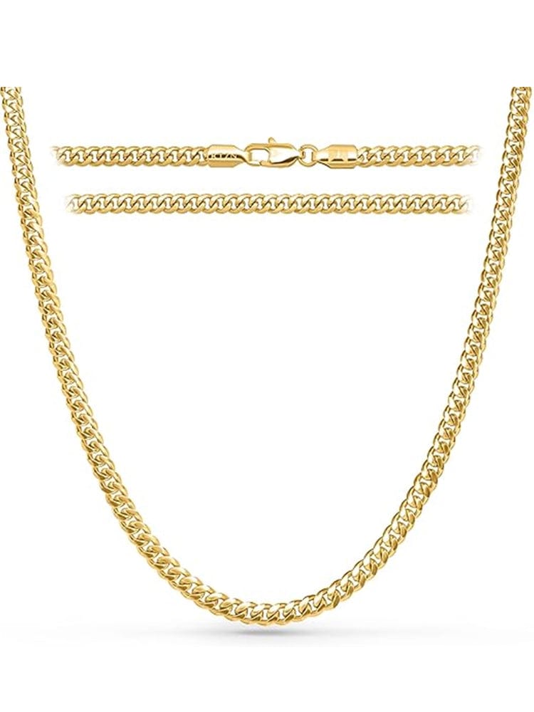 Gold Cuban Link Chain (5mm)