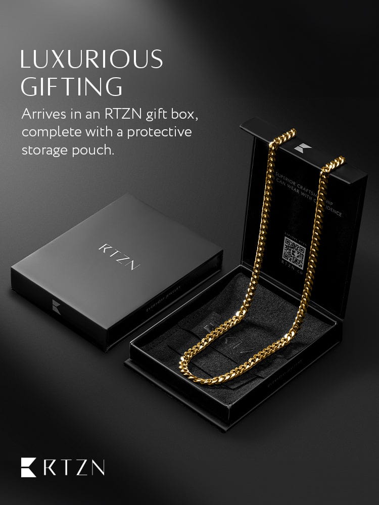 Gold Cuban Link Chain (5mm)