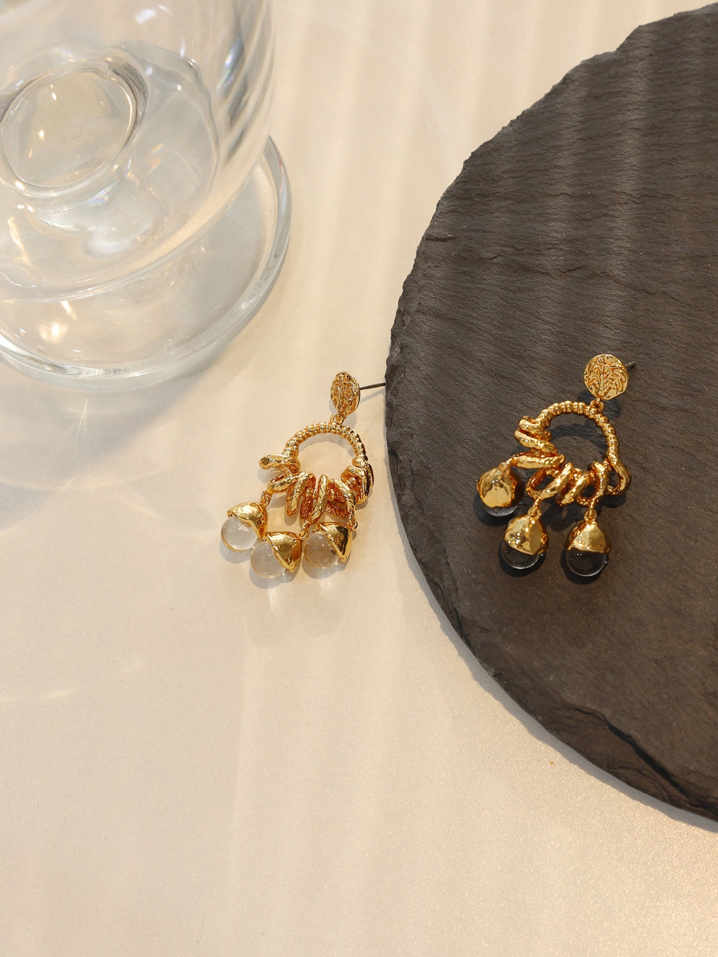 Lucky Tree Fruit Ear Design Retro Affordable Luxury High-grade Fashion Rings
