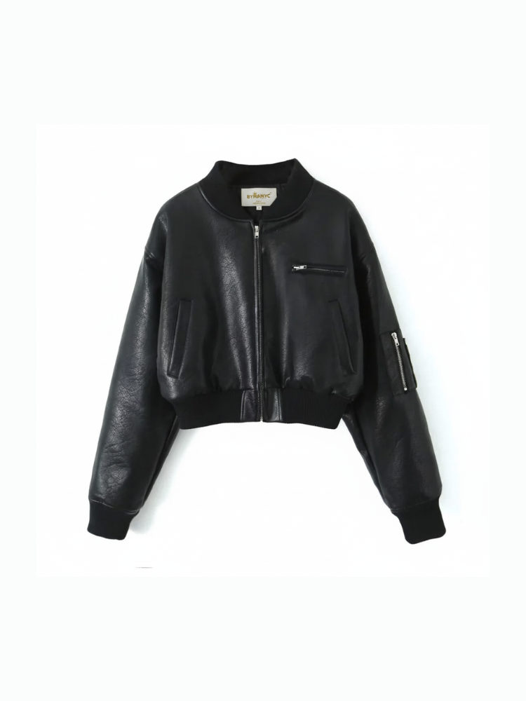 Retro-Style Zipper Jacket For Women, Tribeca, BYMANYC New York.