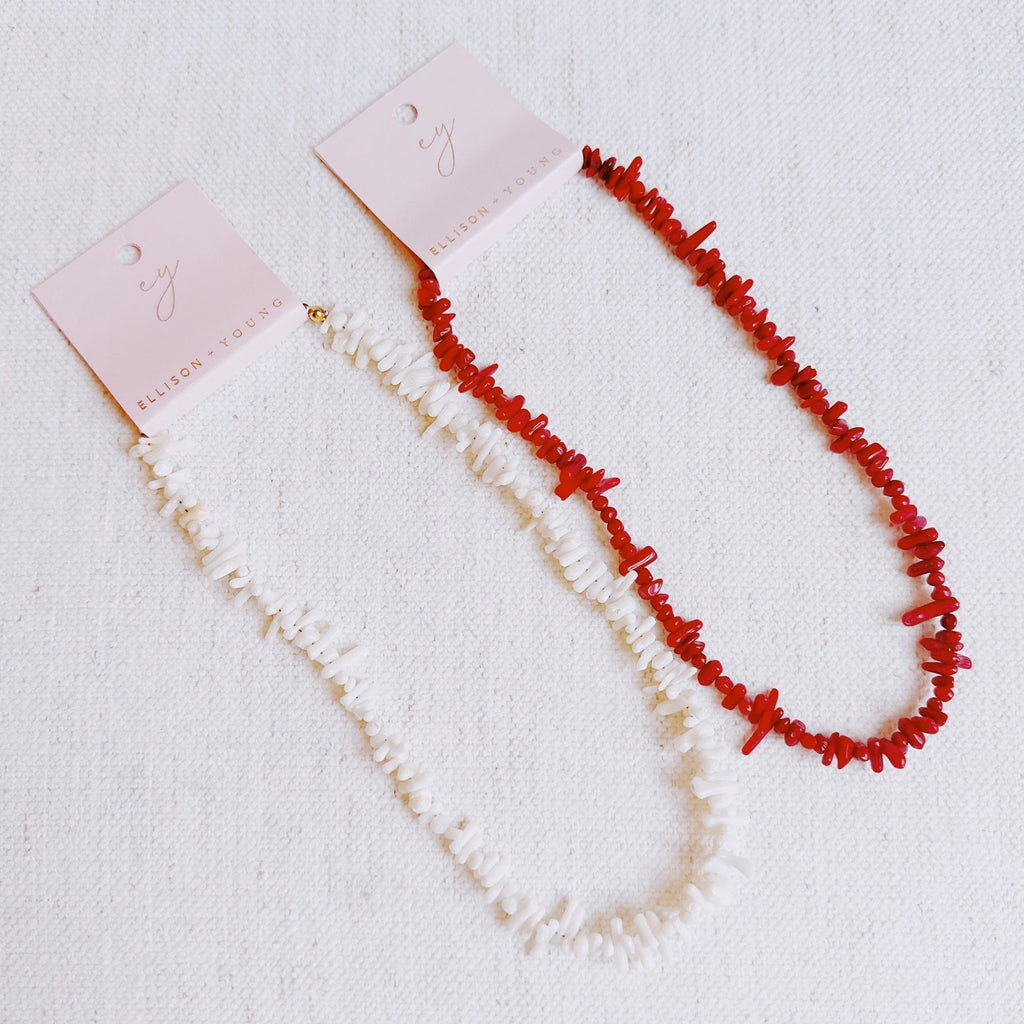 White Sands Coral Reef Necklace – Gold-Plated Coastal Style