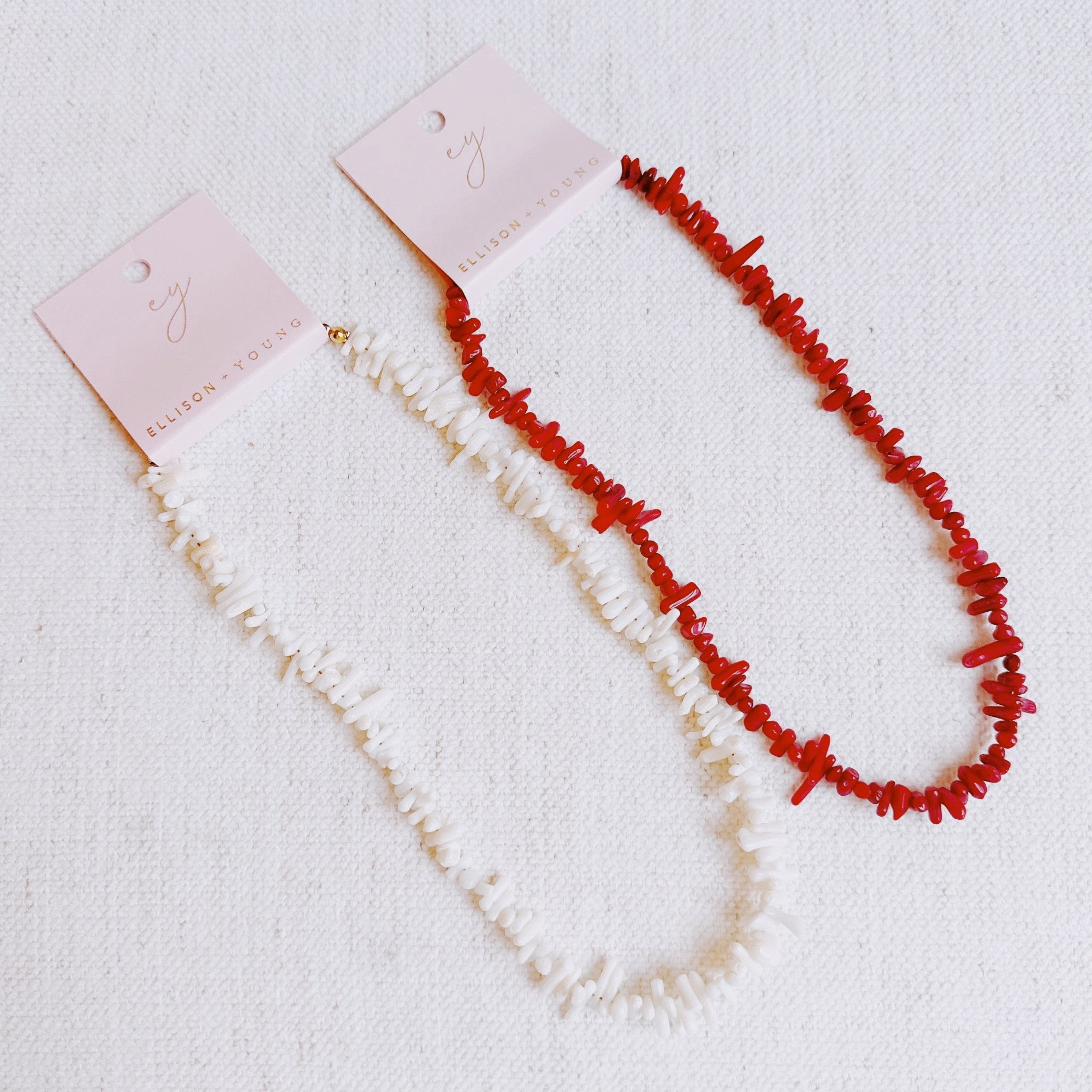 White Sands Coral Reef Necklace – Gold-Plated Coastal Style