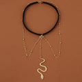 Bohemian Boho Gold Big Snake Leg Chain Jewelry