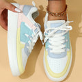 Platform Lace-up Casual Sneakers