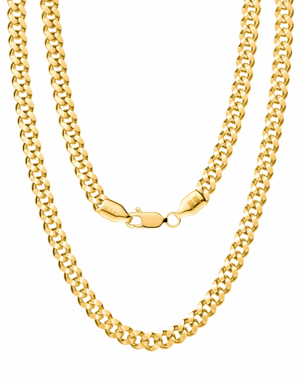 Gold Cuban Link Chain (5mm)