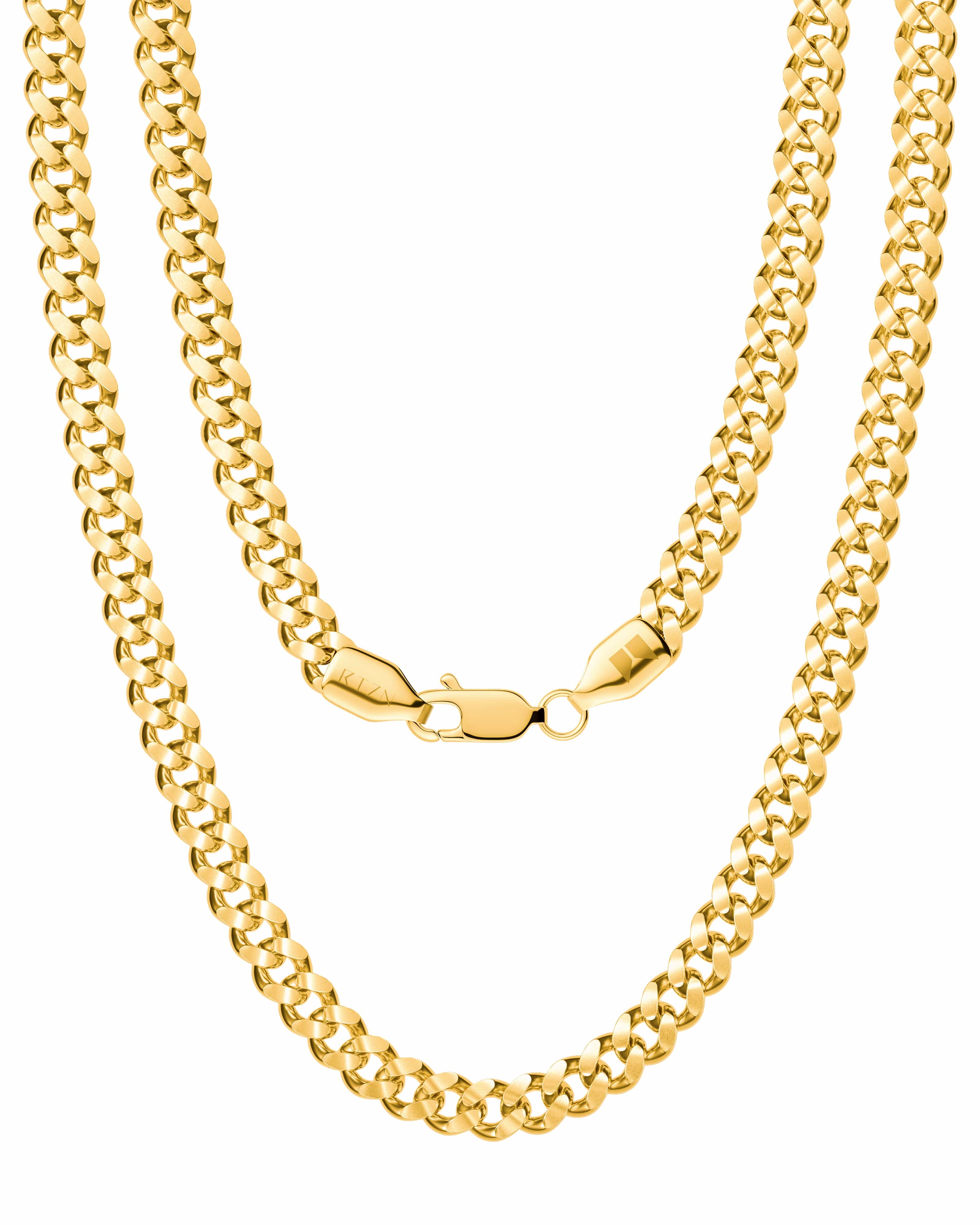 Gold Cuban Link Chain (5mm)
