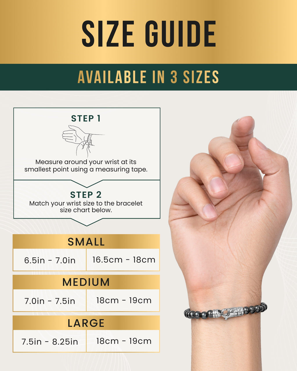 MAX Strength Magnetic Hematite Bracelet (Classic)